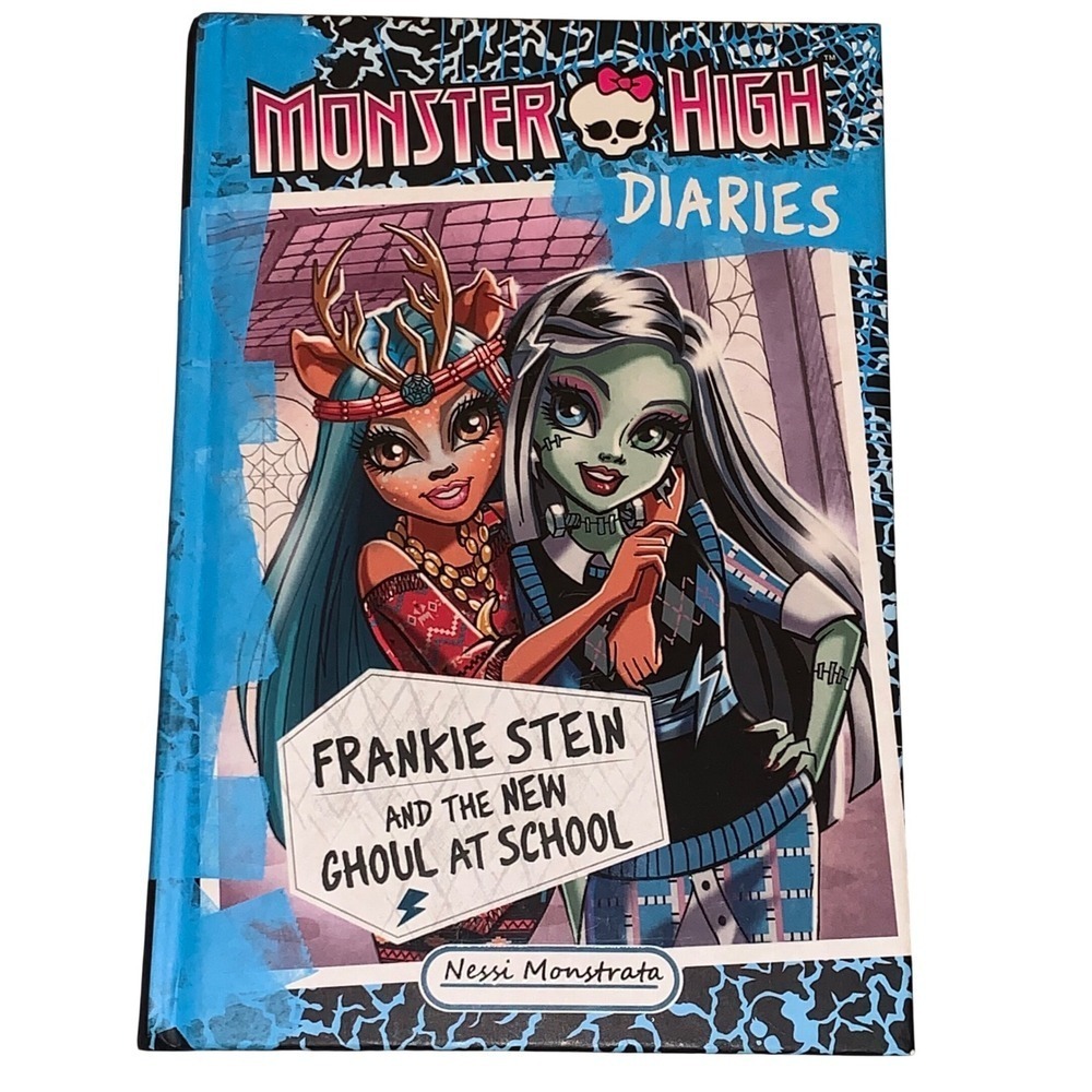 Monster High Diaries Frankie Stein & New Ghoul at School HC 2015 Book